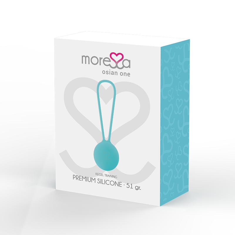 Moressa - Osian One Premium Silicone Turchese - MORESSA - Ovetti Palline Sfere | erosidea.com