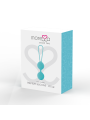 Moressa - Osian Due Silicone Premium Turchese - MORESSA - Ovetti Palline Sfere | erosidea.com