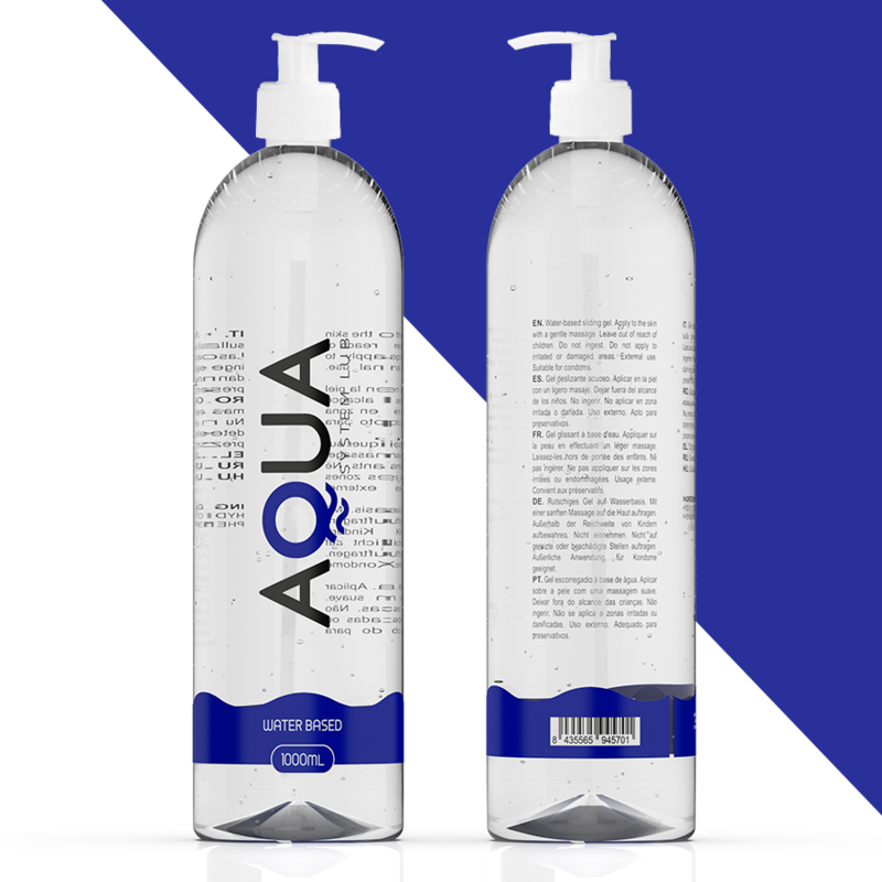 Lubrificante A Base Acqua 1000 Ml - AQUA QUALITY - A Base Acqua | erosidea.com