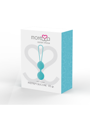 Moressa - Osian Tre Silicone Premium Turchese - MORESSA - Ovetti Palline Sfere | erosidea.com