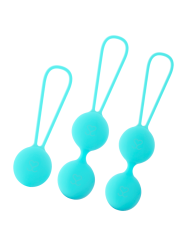 Moressa - Set Osian Premium In Silicone Turchese - MORESSA - Ovetti Palline Sfere | erosidea.com