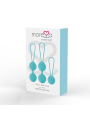 Moressa - Set Osian Premium In Silicone Turchese - MORESSA - Ovetti Palline Sfere | erosidea.com