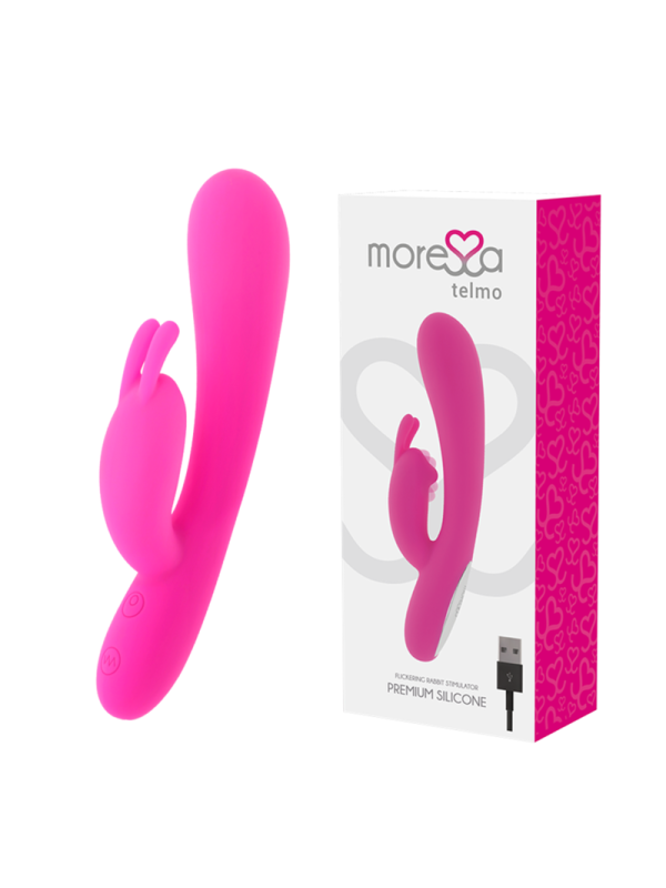 Moressa - Telmo Premium Silicone Ricaricabile - MORESSA - Vibratori Rabbit | erosidea.com