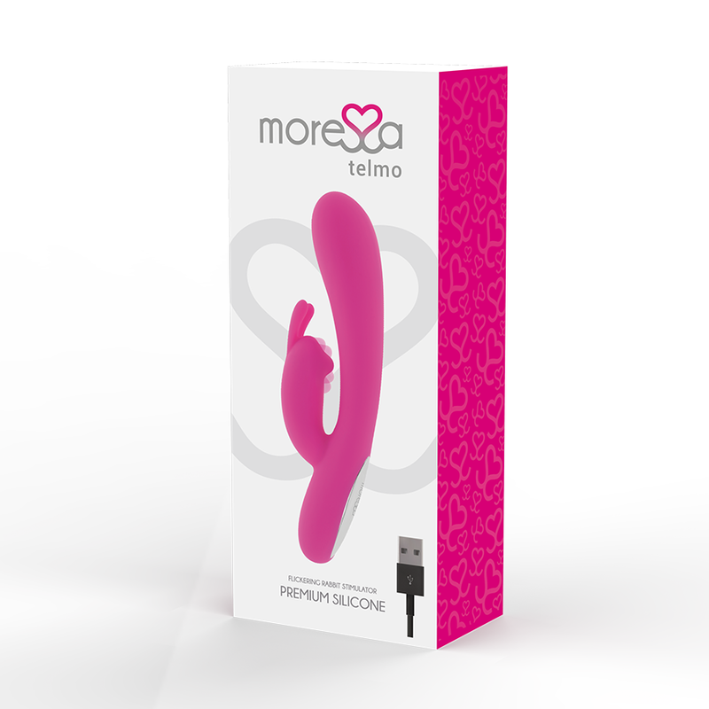 Moressa - Telmo Premium Silicone Ricaricabile - MORESSA - Vibratori Rabbit | erosidea.com