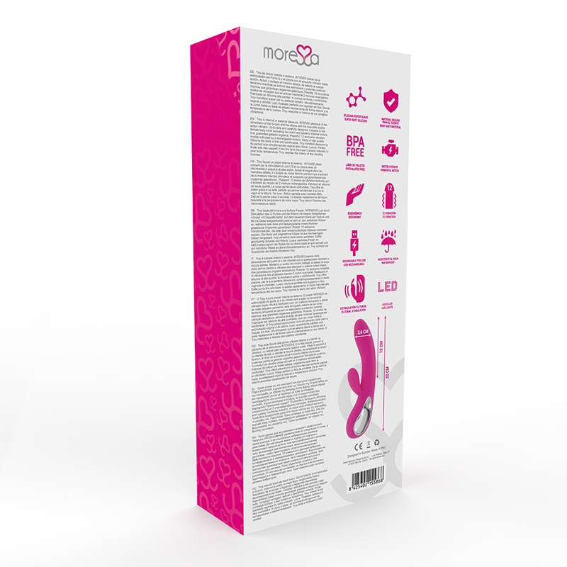 Vibratore Moressa Troy Premium - MORESSA - Vibratori Clitoride | erosidea.com