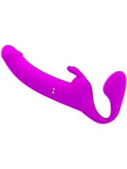 Strap On Pretty Love Vibrating Strapless Viola - PRETTY LOVE - Strap-on e Imbracature | erosidea.com