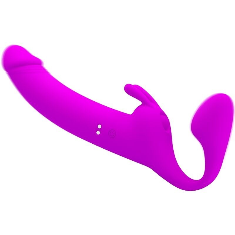 Strap On Pretty Love Vibrating Strapless Viola - PRETTY LOVE - Strap-on e Imbracature | erosidea.com