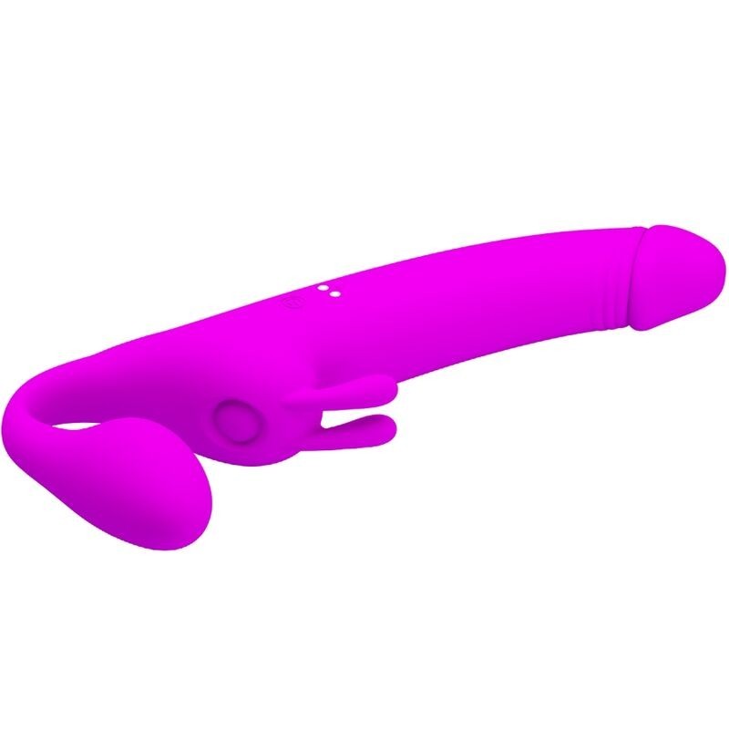 Strap On Pretty Love Vibrating Strapless Viola - PRETTY LOVE - Strap-on e Imbracature | erosidea.com