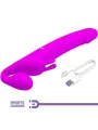 Strap On Pretty Love Vibrating Strapless Viola - PRETTY LOVE - Strap-on e Imbracature | erosidea.com