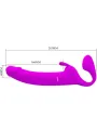 Strap On Pretty Love Vibrating Strapless Viola - PRETTY LOVE - Strap-on e Imbracature | erosidea.com