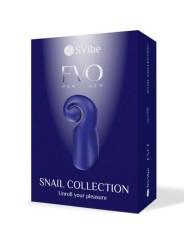 Nail Vibe - Masturbatore Maschile Evo Slide N'roll - Blu - SNAIL VIBE - Promozioni Erosidea | erosidea.com