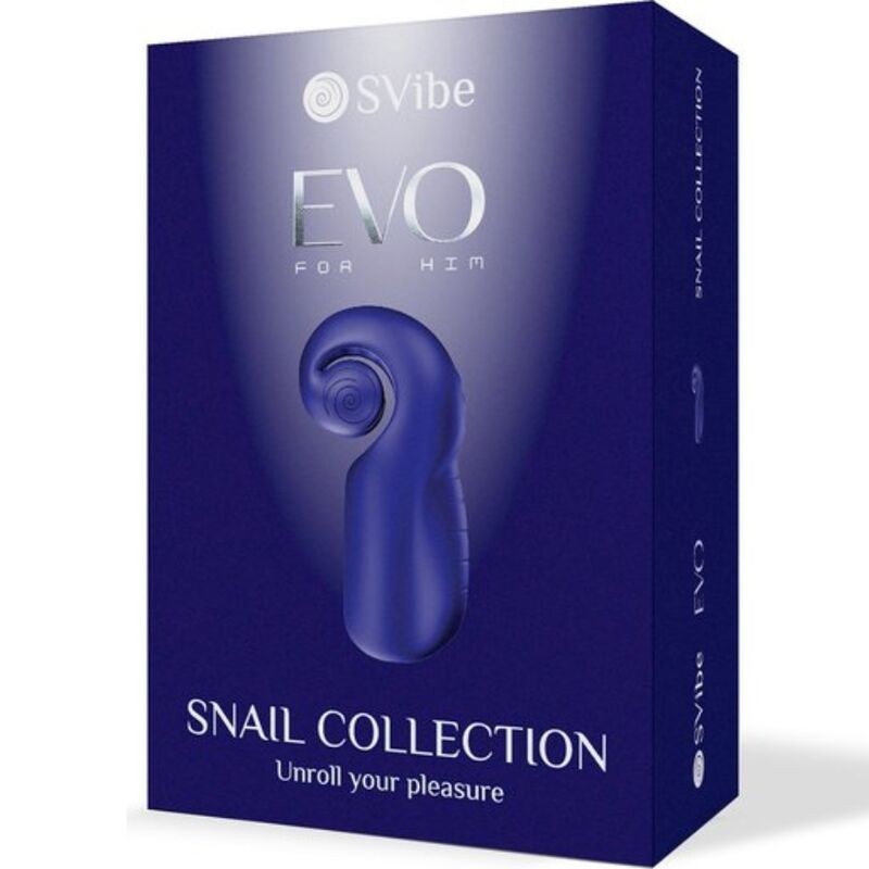 Nail Vibe - Masturbatore Maschile Evo Slide N'roll - Blu - SNAIL VIBE - Promozioni Erosidea | erosidea.com