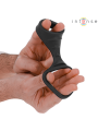 Intense - Theo Doppio Anello Per Pene In Silicone Modello Nero 3 - INTENSE COUPLES TOYS - Anelli Fallici | erosidea.com