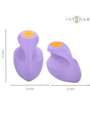 Intense - Ursula Stimolatore 10 Vibrazioni Viola - INTENSE FUN - Vibratori Mini | erosidea.com