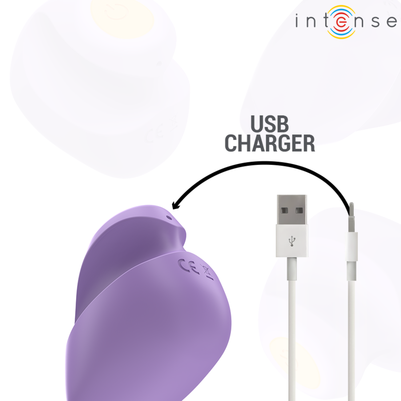 Intense - Ursula Stimolatore 10 Vibrazioni Viola - INTENSE FUN - Vibratori Mini | erosidea.com