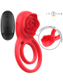 Intense - Gail Stimolatore Rose 10 Vibrazioni Rosso Telecomando - INTENSE FUN - Stimolatori | erosidea.com