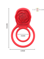 Intense - Gail Stimolatore Rose 10 Vibrazioni Rosso Telecomando - INTENSE FUN - Stimolatori | erosidea.com