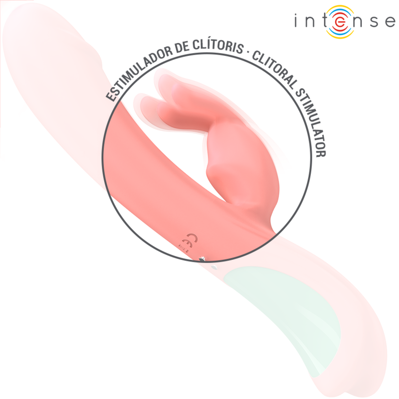 Vibratore Rabbit Intense Rachel Rosa - INTENSE FUN - Vibratori Rabbit | erosidea.com