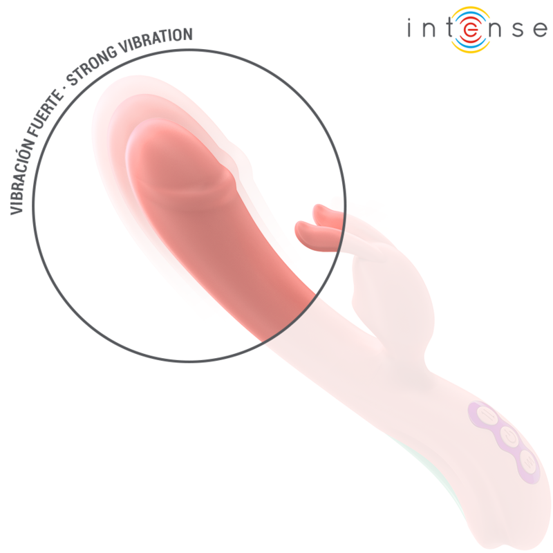 Vibratore Rabbit Intense Rachel Rosa - INTENSE FUN - Vibratori Rabbit | erosidea.com
