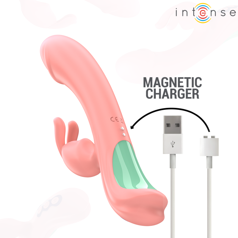 Vibratore Rabbit Intense Rachel Rosa - INTENSE FUN - Vibratori Rabbit | erosidea.com