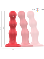 Intense - Cody Vibratore Con Ventosa Telecomando Rosso - INTENSE FUN - Vibratori | erosidea.com