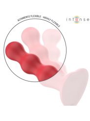 Intense - Cody Vibratore Con Ventosa Telecomando Rosso - INTENSE FUN - Vibratori | erosidea.com