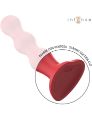 Intense - Cody Vibratore Con Ventosa Telecomando Rosso - INTENSE FUN - Vibratori | erosidea.com