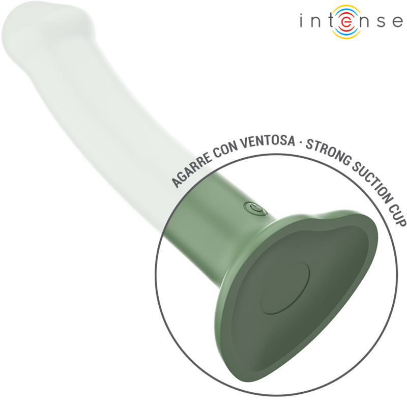 Intense - Vibratore Becca Con Ventosa - Verde - INTENSE FUN - Promozioni Erosidea | erosidea.com