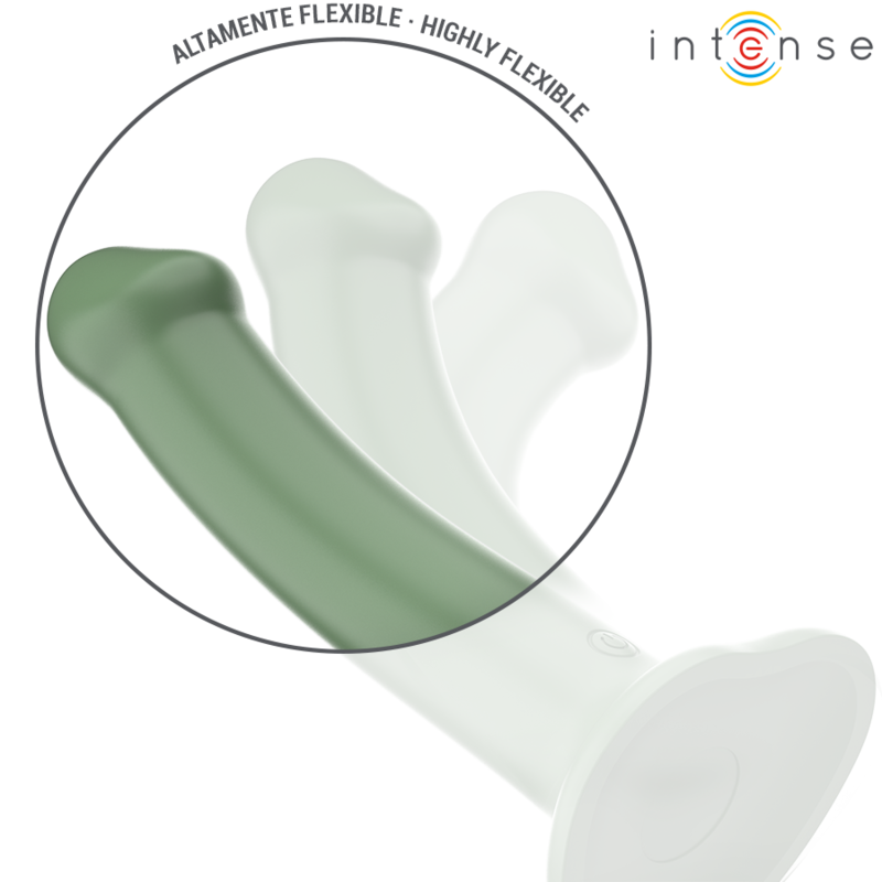 Intense - Vibratore Becca Con Ventosa - Verde - INTENSE FUN - Promozioni Erosidea | erosidea.com