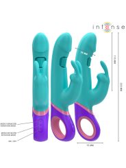 Vibratore Rabbit Intense Monica G-Spot Blu - INTENSE FUN - Vibratori Rabbit | erosidea.com