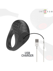 Intense - Vibratore Clover Anello Per Pene 10 Vibrazioni Nero - INTENSE COUPLES TOYS - Vibratori | erosidea.com