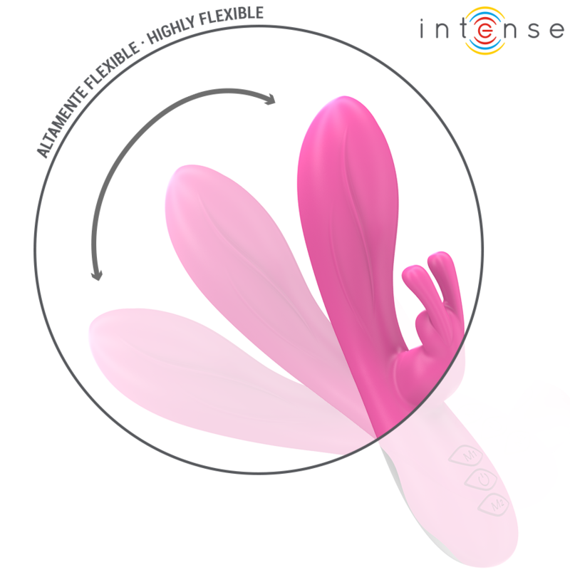 Vibratore Rabbit Intense Randall Rosa - INTENSE FUN - Vibratori Rabbit | erosidea.com