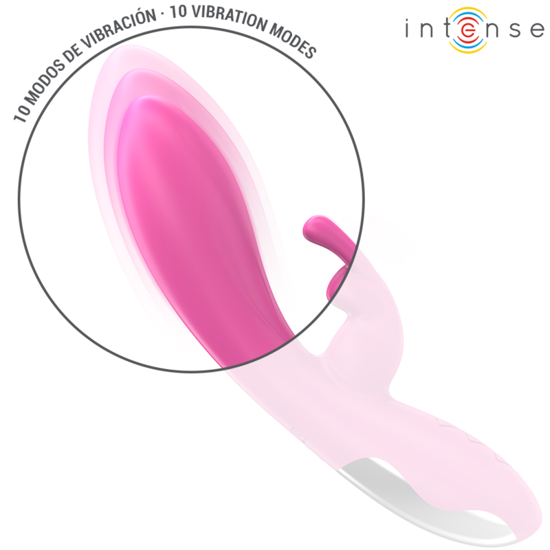 Vibratore Rabbit Intense Randall Rosa - INTENSE FUN - Vibratori Rabbit | erosidea.com