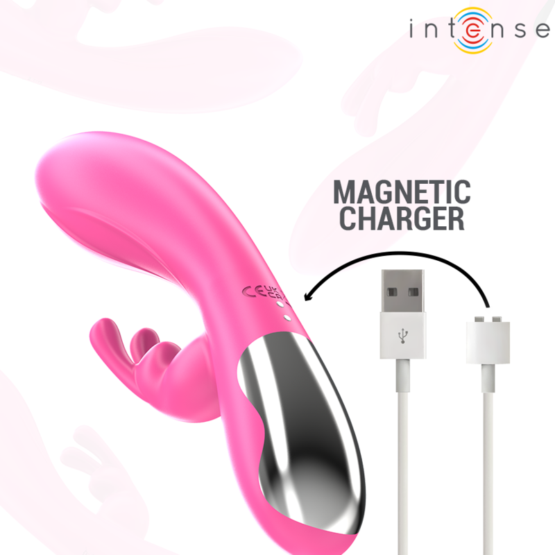 Vibratore Rabbit Intense Randall Rosa - INTENSE FUN - Vibratori Rabbit | erosidea.com