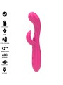 Vibratore Intense Amara Con Lingua Stimolante - INTENSE FUN - Vibratori Doppi | erosidea.com
