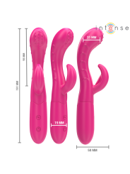 Vibratore Intense Amara Con Lingua Stimolante - INTENSE FUN - Vibratori Doppi | erosidea.com