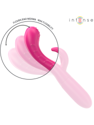 Vibratore Intense Amara Con Lingua Stimolante - INTENSE FUN - Vibratori Doppi | erosidea.com