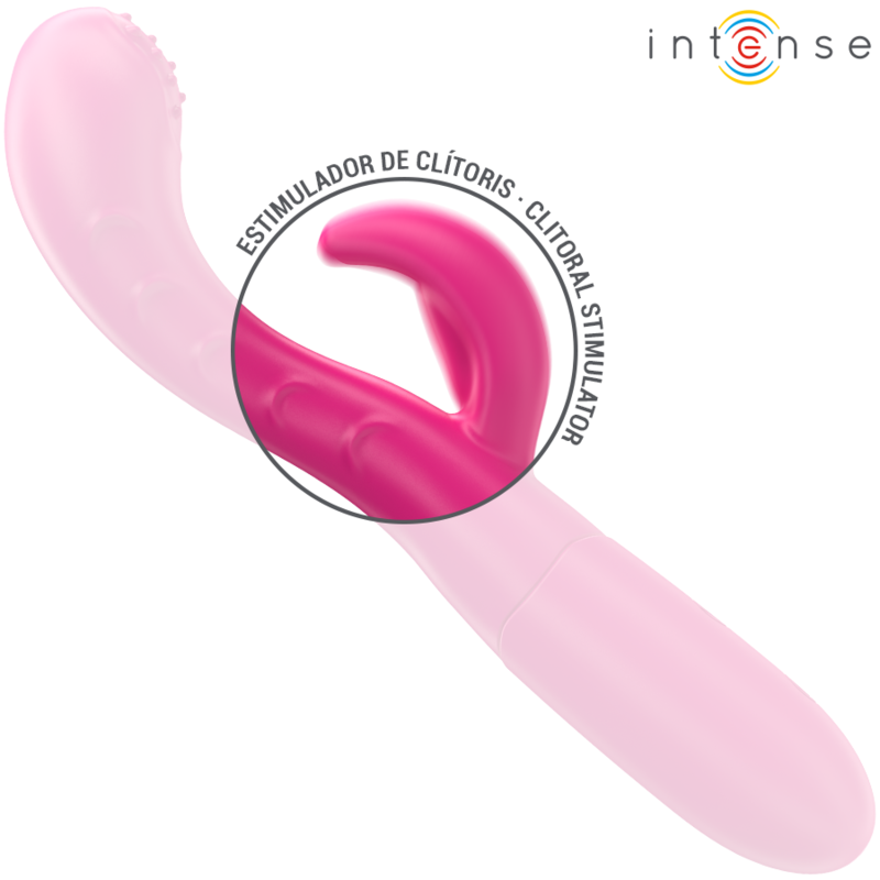 Vibratore Intense Amara Con Lingua Stimolante - INTENSE FUN - Vibratori Doppi | erosidea.com