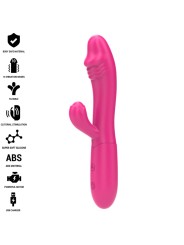 Intense - Vibratore Flessibile Ivy 10 Vibrazioni Con Stimolazione Della Lingua Rosa - INTENSE FUN - Vibratori | erosidea.com