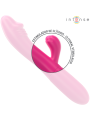 Intense - Vibratore Flessibile Ivy 10 Vibrazioni Con Stimolazione Della Lingua Rosa - INTENSE FUN - Vibratori | erosidea.com