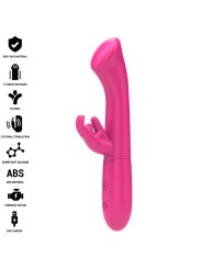 Vibratore Rabbit Intense Julieta Rosa 18.6 Cm - INTENSE FUN - Vibratori Rabbit | erosidea.com