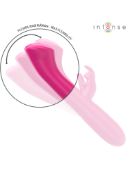 Vibratore Rabbit Intense Julieta Rosa 18.6 Cm - INTENSE FUN - Vibratori Rabbit | erosidea.com