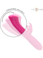 Vibratore Rabbit Intense Julieta Rosa 18.6 Cm - INTENSE FUN - Vibratori Rabbit | erosidea.com