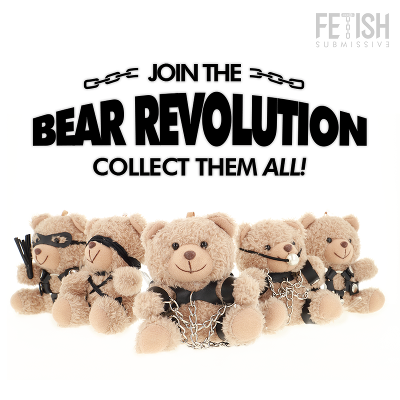 Fetish Submissive - Yogi Teddy Bear Modello Bdsm 1 - FETISH SUBMISSIVE REBEL TOYS - Bondage | erosidea.com
