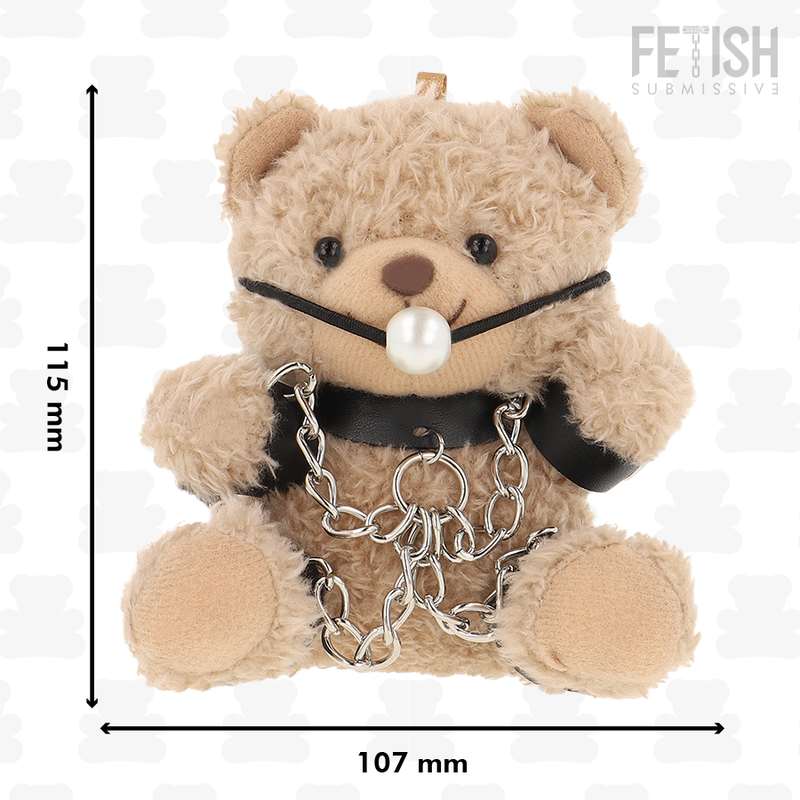 Fetish Submissive - Fozzie Teddy Bear Modello Bdsm 3 - FETISH SUBMISSIVE REBEL TOYS - Bondage | erosidea.com