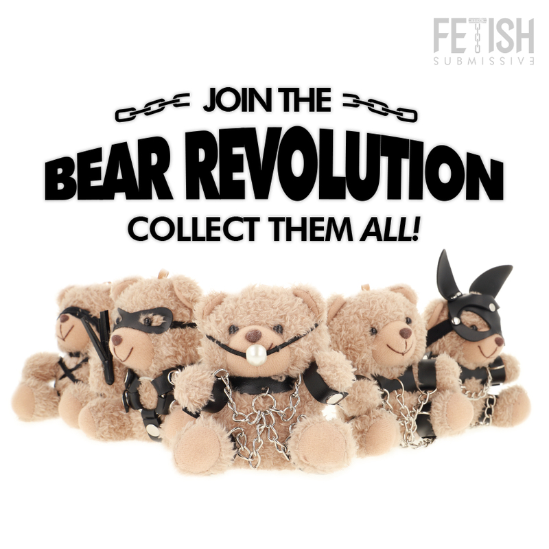 Fetish Submissive - Fozzie Teddy Bear Modello Bdsm 3 - FETISH SUBMISSIVE REBEL TOYS - Bondage | erosidea.com