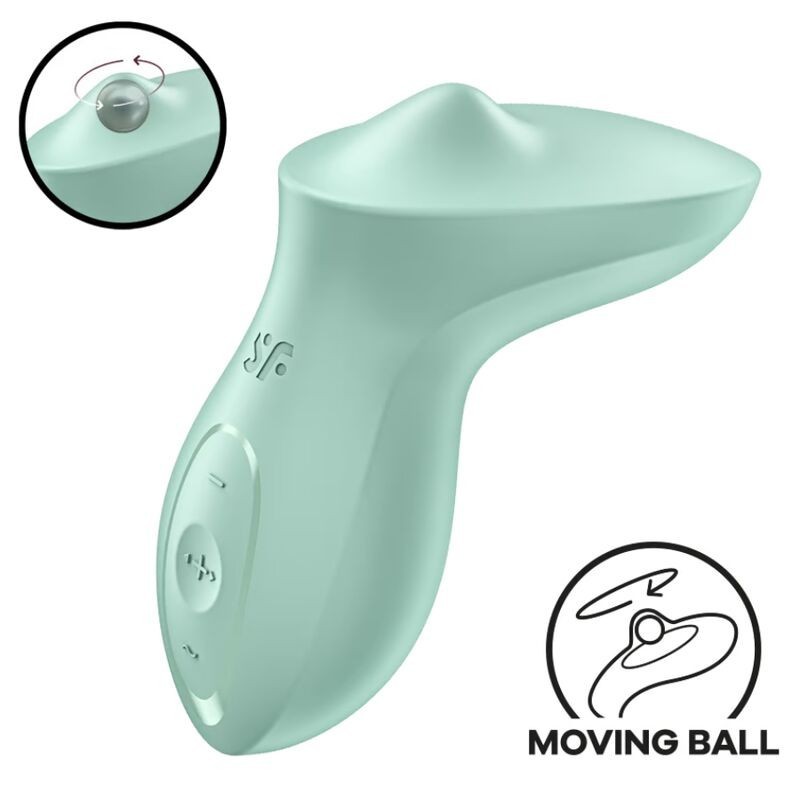Vibratore Exciterrr Lay-On Per Clitoride Menta - SATISFYER VIBRATOR - Vibratori Clitoride | erosidea.com