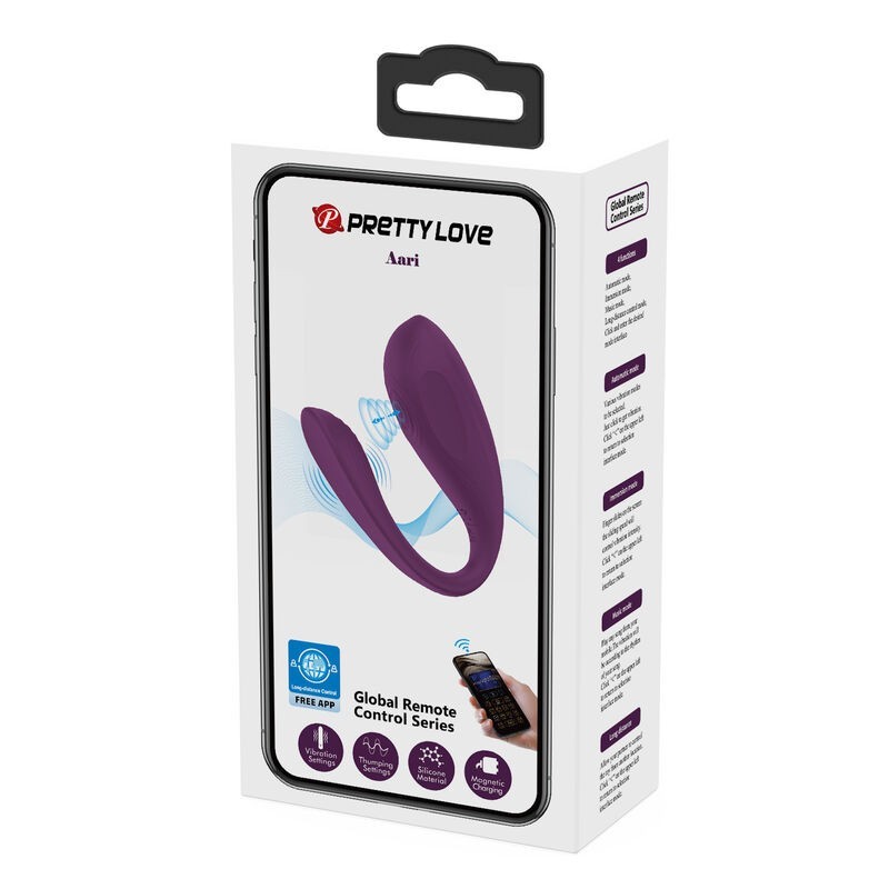Pretty Love - Aari Vibratore Clitorideo - Viola - PRETTY LOVE - Vibratori Clitoride | erosidea.com