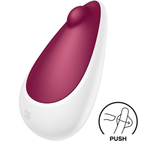 Spot On 3 Stimolatore Clitoride Berry - SATISFYER VIBRATOR - Vibratori Clitoride | erosidea.com