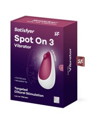 Spot On 3 Stimolatore Clitoride Berry - SATISFYER VIBRATOR - Vibratori Clitoride | erosidea.com
